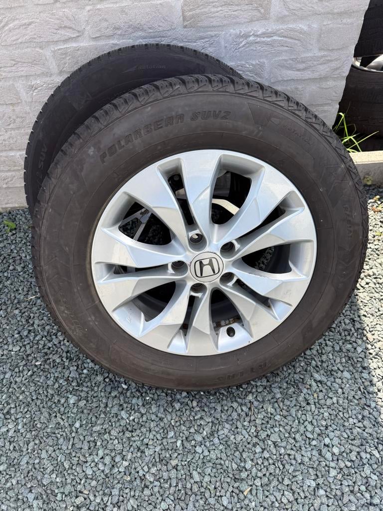 Honda crv jantes et pneu, Autos : Pièces & Accessoires, Pneus & Jantes, Enlèvement, Jante(s)