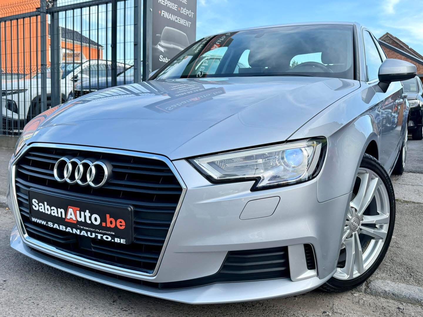 Audi A3 1.5 Tfsi Sport EURO 6 D-Temp 2020, Euro 6, Bedrijf, 5 deurs, Zilver of Grijs