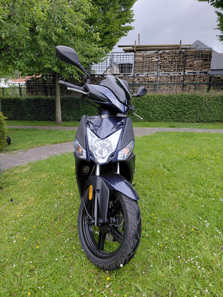 Bromfiets Kymco agility 50 16 + Kleur : Petrol Blue, Vélos & Vélomoteurs, Scooters | Kymco, 49 cm³, Comme neuf, Classe B (45 km/h)