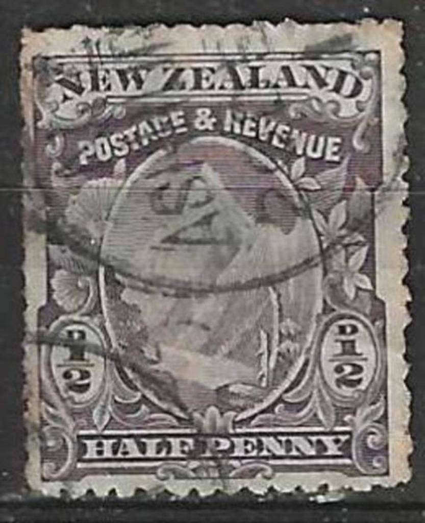 Nouvelle-Zélande 1898 - Yvert 70 - Mount Cook (ST), Envoi, Affranchi