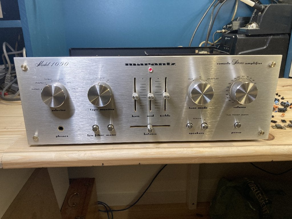 marantz 1090 - remis à neuf, TV, Hi-fi & Vidéo, Amplificateurs & Ampli-syntoniseurs, Marantz, Moins de 60 watts, Enlèvement ou Envoi