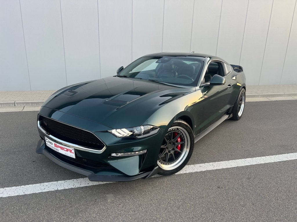 MUSTANG   - BULLIT -, Auto's, Ford, Achterwielaandrijving, Zwart, Leder, Bedrijf