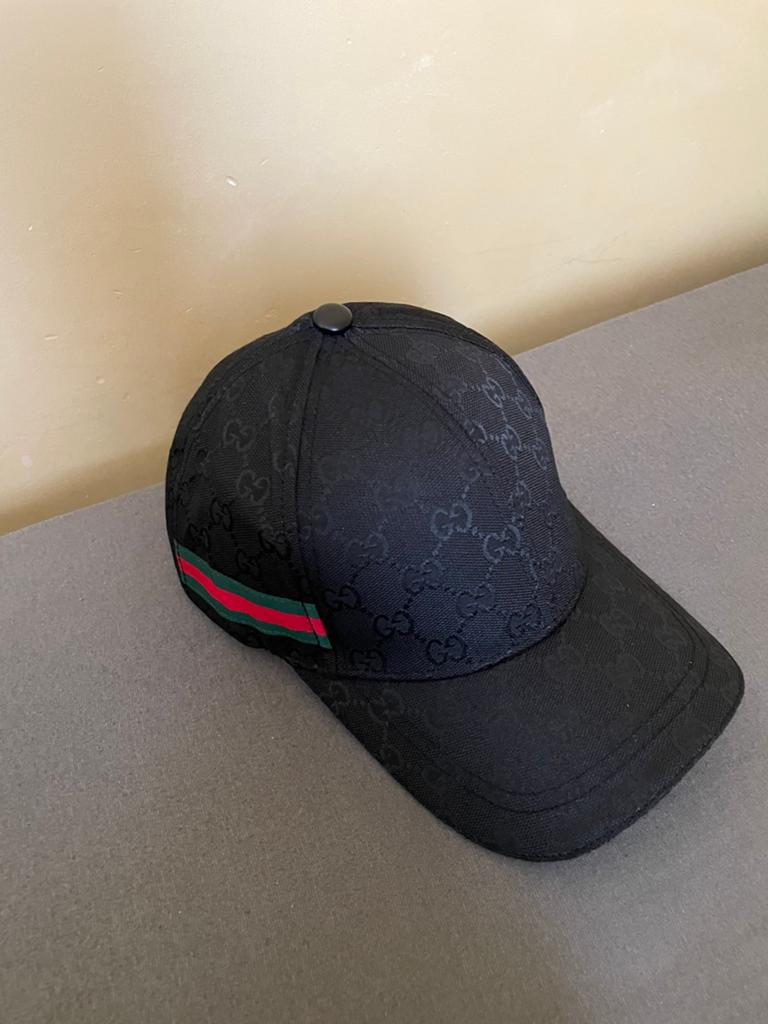 Casquette Gucci noir classique, Kleding | Heren, Hoeden en Petten, Ophalen of Verzenden, Zo goed als nieuw, Pet