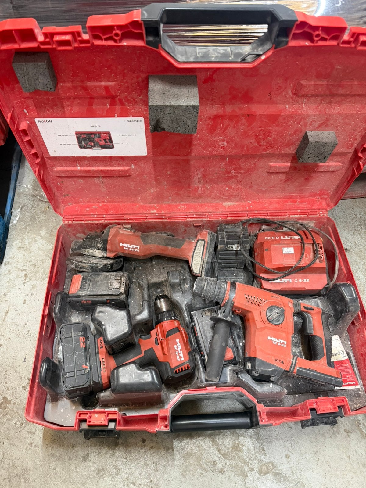 Cofrret Hilti, Enlèvement, Comme neuf, Perceuse