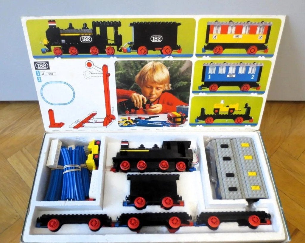 LEGO VINTAGE TREIN, Lego, Ensemble complet, Comme neuf, Enlèvement ou Envoi
