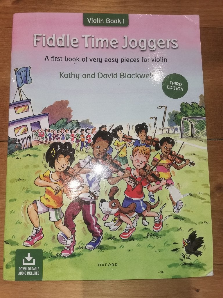 Fiddle Time Joggers - Violin Book 1, Musique & Instruments, Leçon ou Cours, Violon ou Alto, Classique, Utilisé