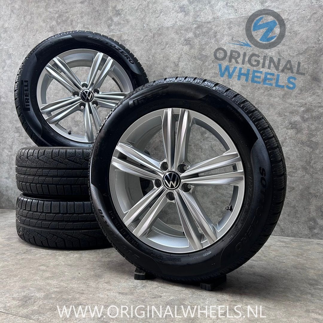 ✅18 inch originele Sebring velgen + winterbanden VW Tiguan, Pneus et Jantes, Pneus hiver, Véhicule de tourisme, -