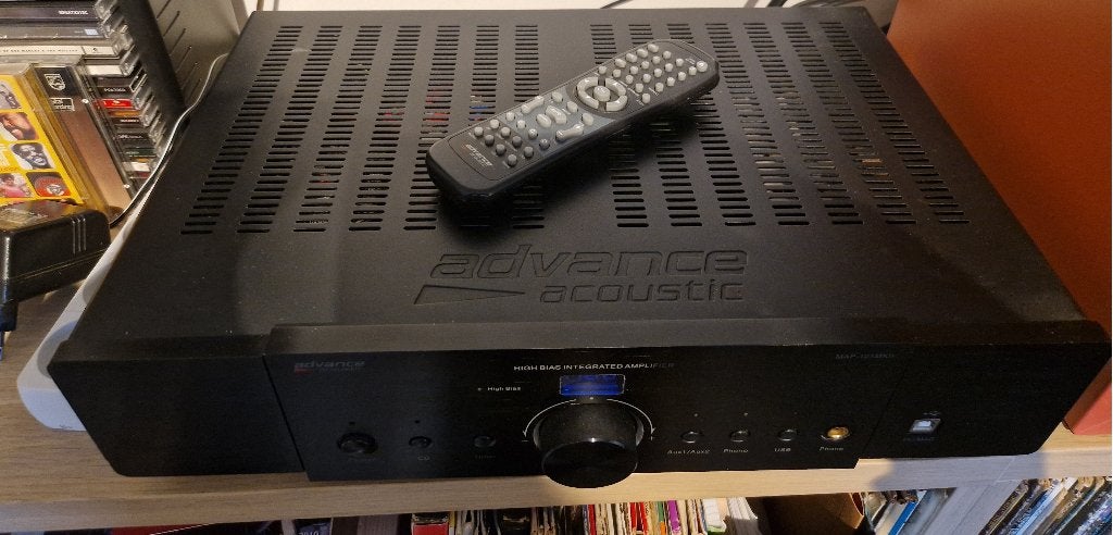 Ampli Advance Acoustic MPA-101MK2 Classe A avec DAC + AB, Autres marques, Moins de 60 watts, Enlèvement ou Envoi, Stéréo