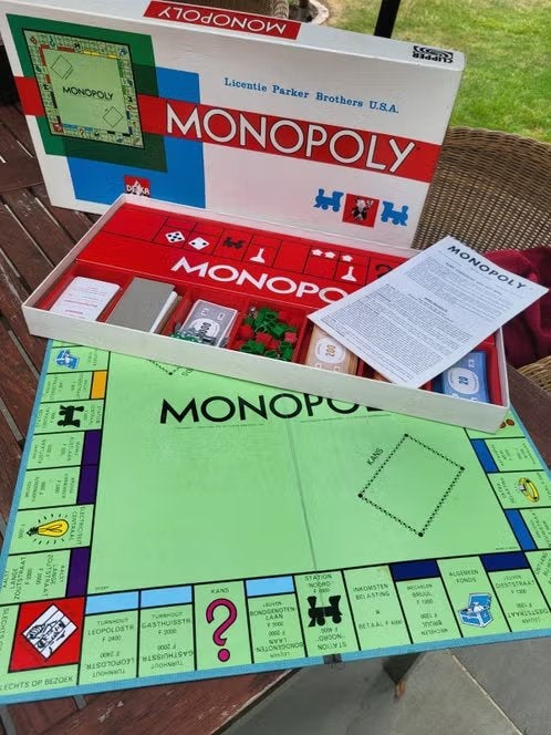 Vintage Monopoly (années 70/80) — Édition belge, Enlèvement