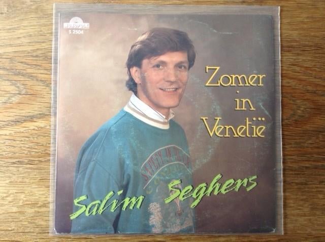 single salim seghers, Cd's en Dvd's, Vinyl Singles, Beschermende buitenhoes, Fotohoes, Originele persing, Single, 1980 - 1989