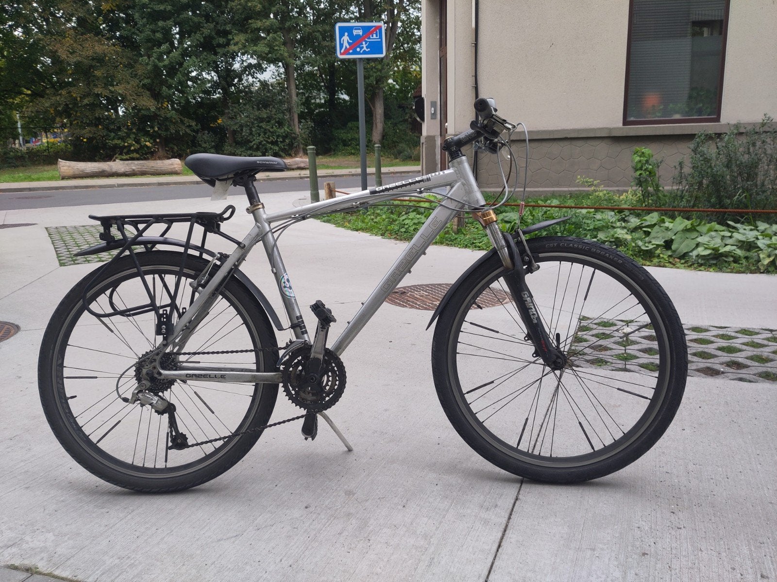 Gazelle W1 Fiets, Ophalen