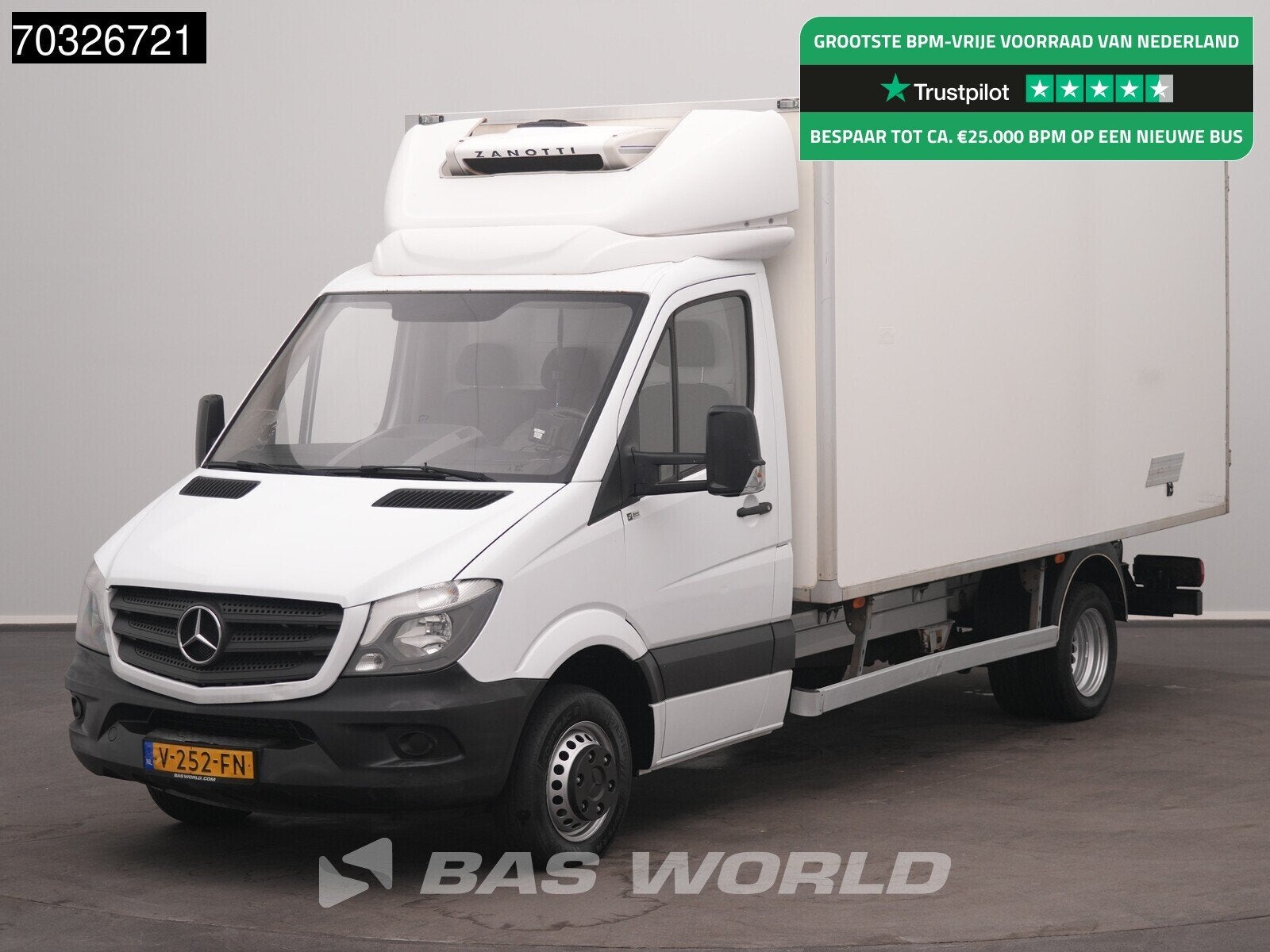 Mercedes Sprinter 516 CDI Euro6 Koelwagen Zijdeur Airco Came, Autos, Achat, Caméra de recul, Euro 6, Entreprise