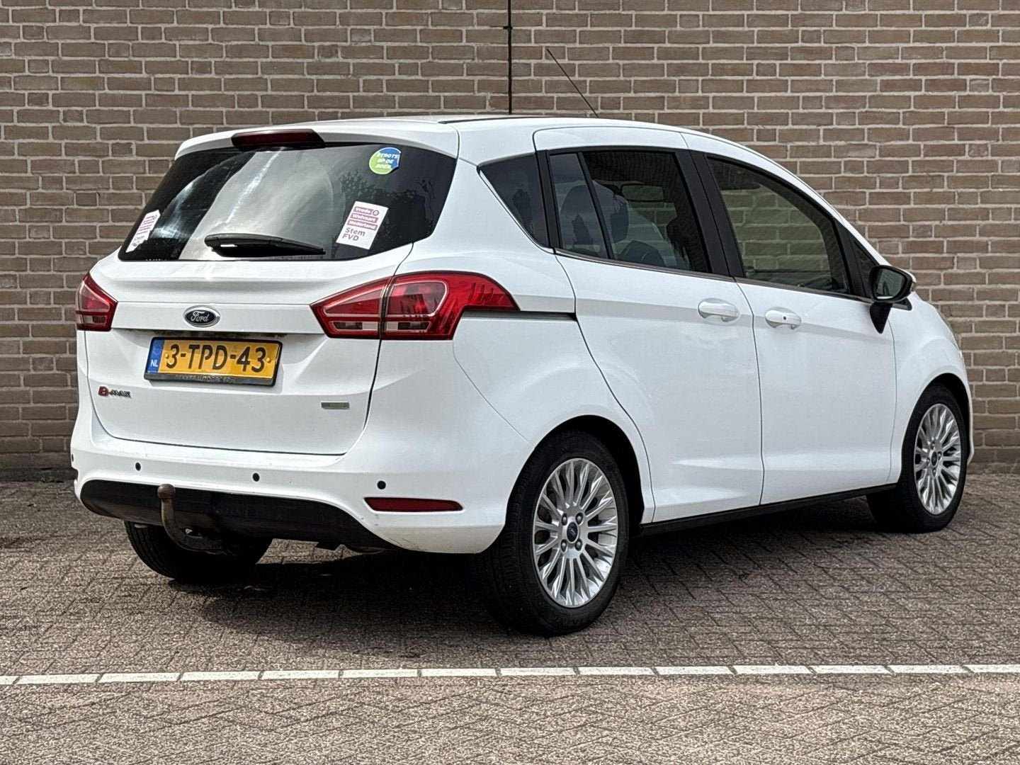 Ford B-Max 1.0 EcoBoost Titanium | Cruise | Climate | Trekha, Auto's, Ford, Monovolume, B-Max, Wit, Bedrijf