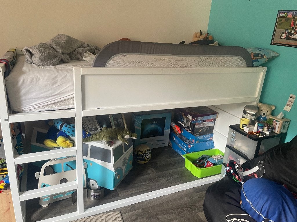 Mooie hoogslaper, Kinderen en Baby's, Kinderkamer | Stapelbedden en Hoogslapers, Ophalen, Gebruikt, Hoogslaper