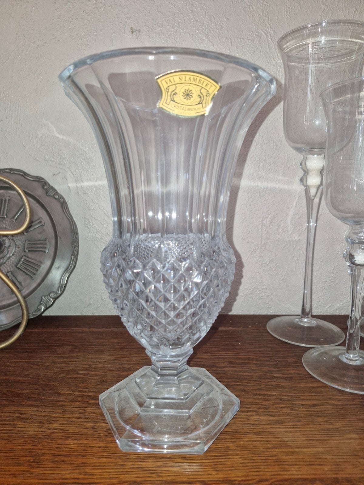 vase cristal, Enlèvement
