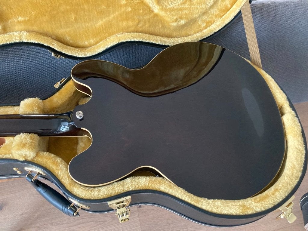 EPIPHONE ES-335 JIM JAMES, Musique & Instruments, Instruments à corde | Guitares | Électriques, Utilisé, Epiphone, Enlèvement