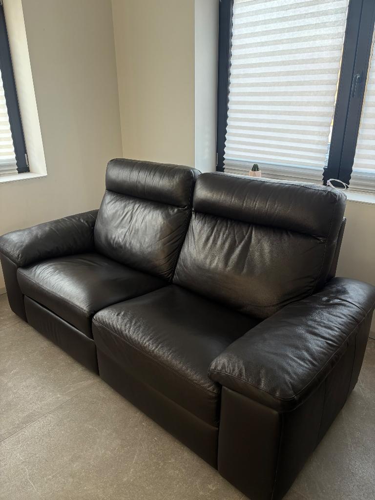 Canapé extensible avec boutons, 75 à 100 cm, Comme neuf, Envoi, 150 à 200 cm