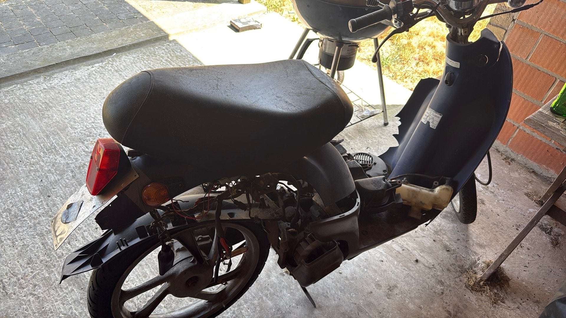 Honda scooter, Fietsen en Brommers, Brommers | Tomos, Ophalen, Gebruikt, Klasse A (25 km/u)