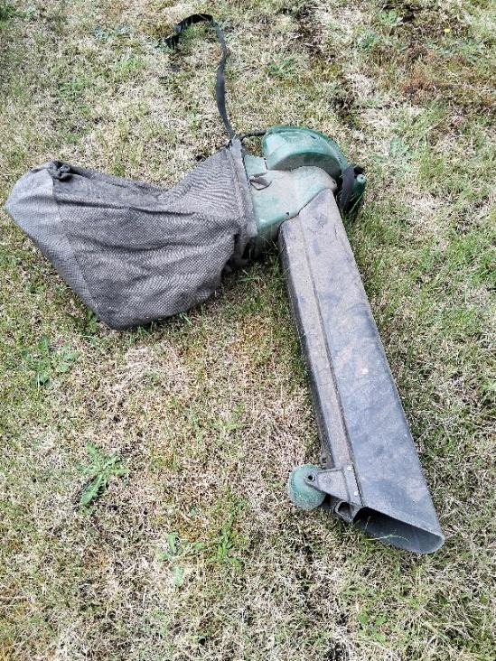 tuin, Ophalen, Gebruikt, Met opvangzak
