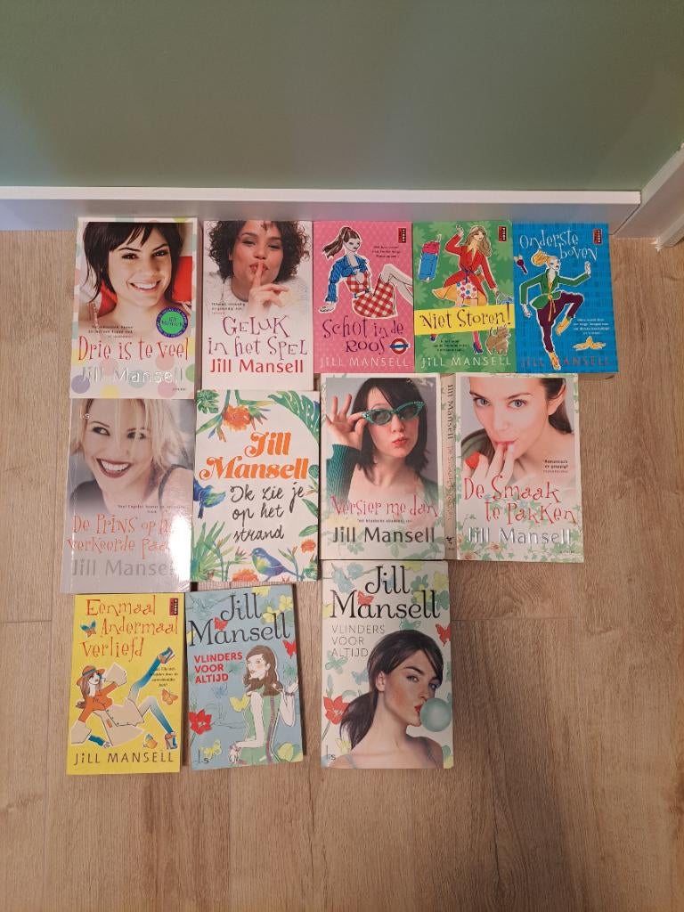 12 boeken Jill Mansell, Boeken, Ophalen, Gelezen, Jill Mansell