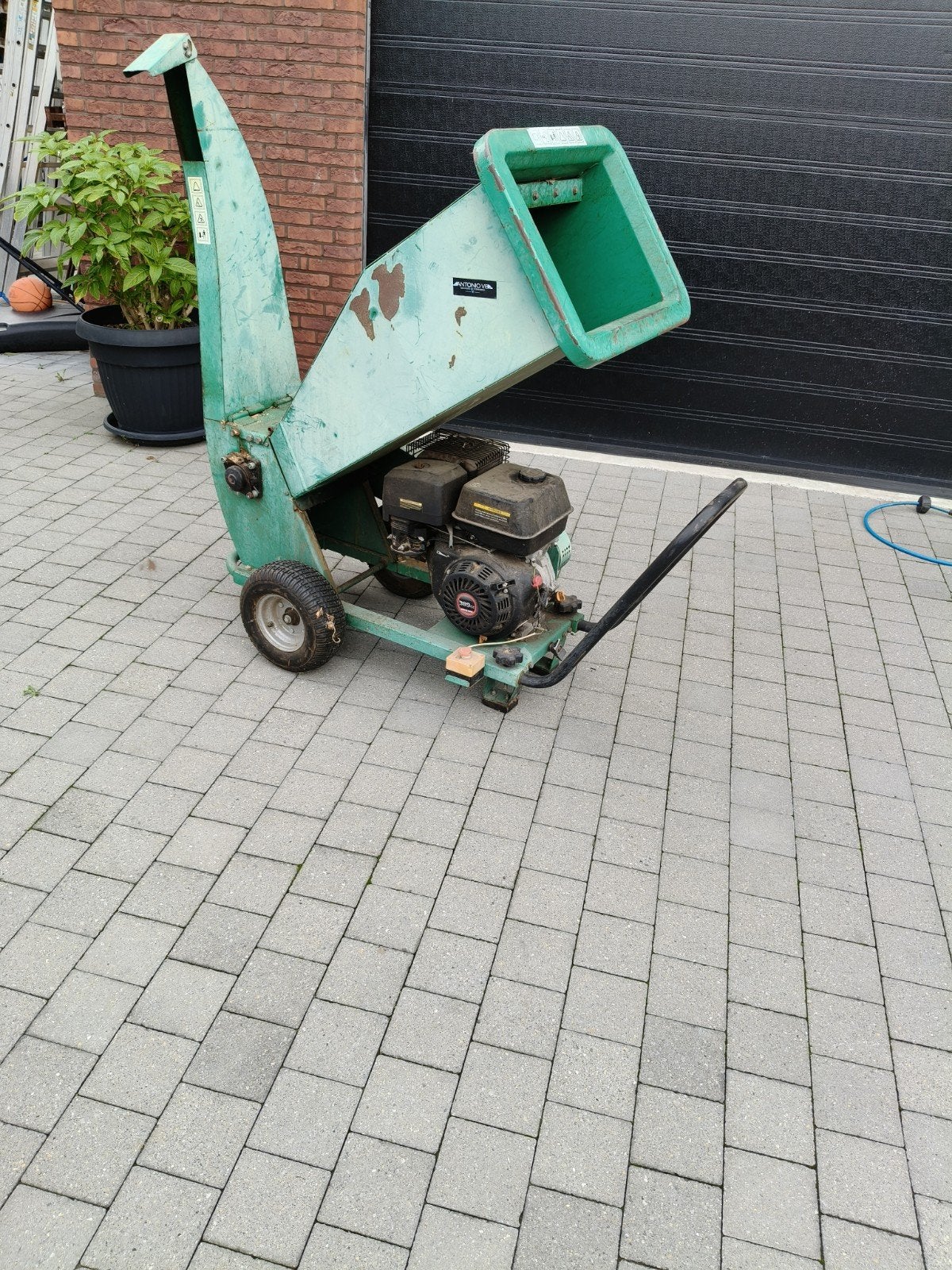 Hakselaar tot 10cm, Tuin en Terras, Hakselaars, Ophalen, Benzine