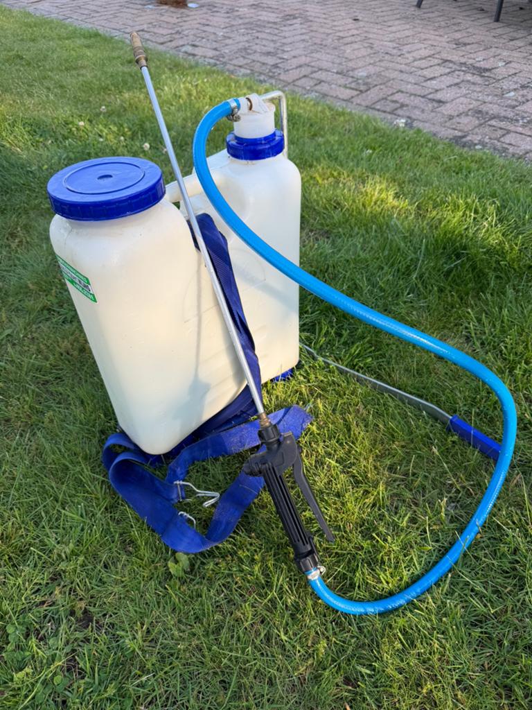 Rugsproeier (12 liter), Ophalen, Zo goed als nieuw