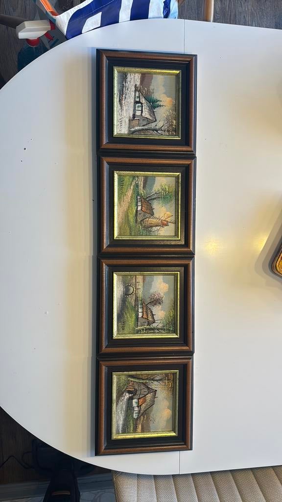 Peintures originales de Verbist, Antiquités & Art, Enlèvement ou Envoi