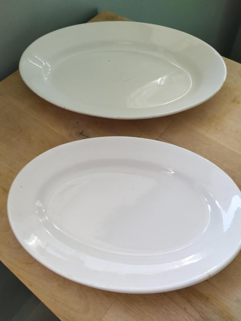 2 plats ovales BOCH, Enlèvement ou Envoi