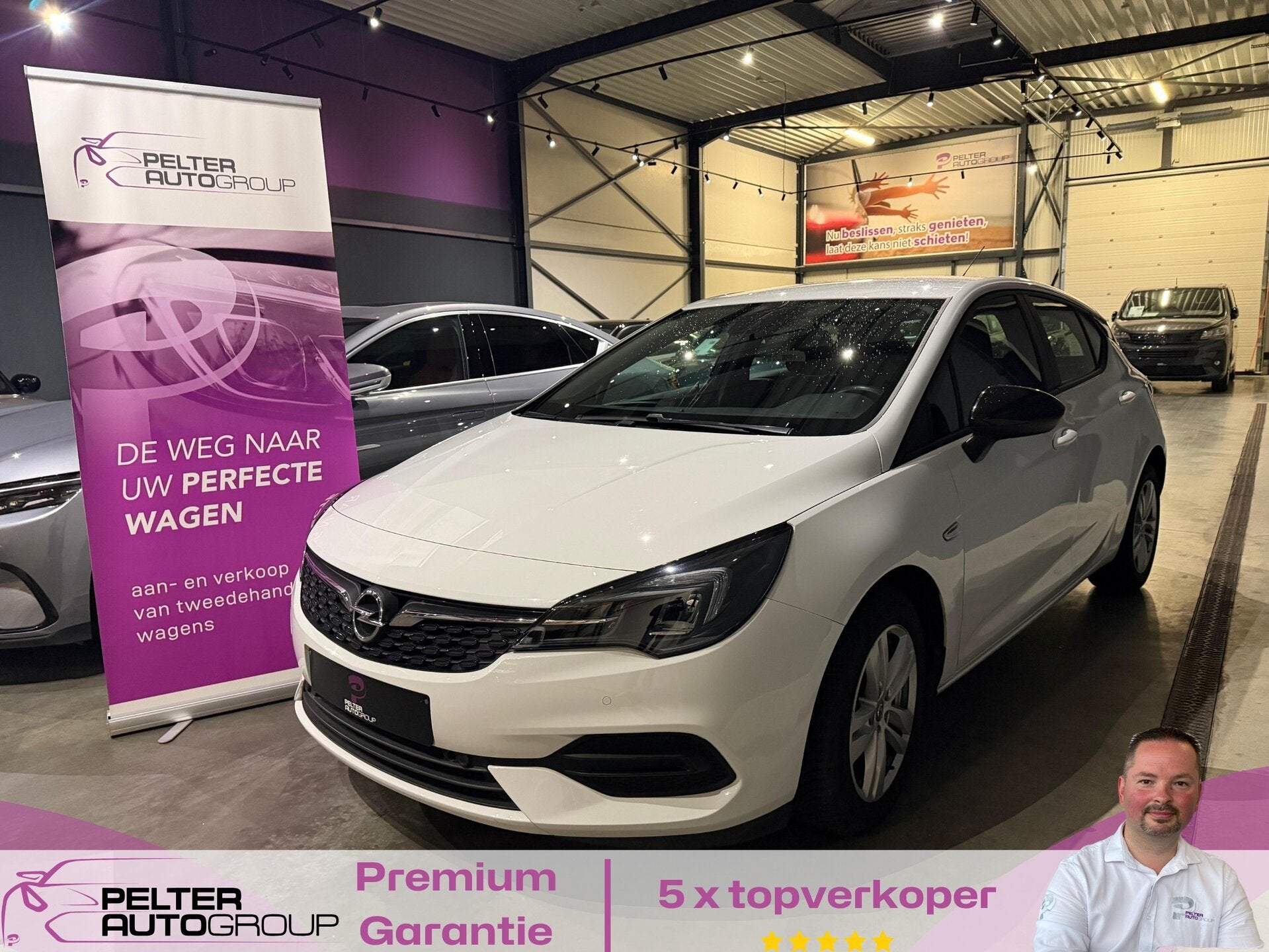 Opel Astra 1.2i Turbo GPS CarPlay Cruise Ctrl, Auto's, Opel, 0 kg, 1199 cc, 0 kg, Bedrijf