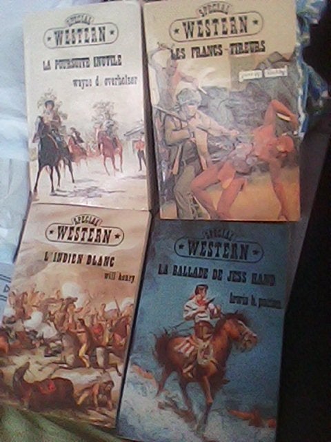 roman western, Livres, Enlèvement, Utilisé, Amérique