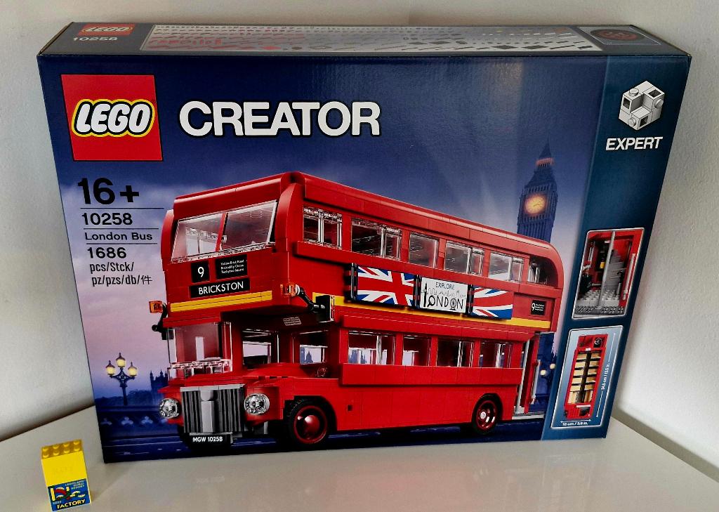 Autobus londonien Lego 10258, Neuf, Non ouvert/scellé, Enlèvement ou Envoi, Lego