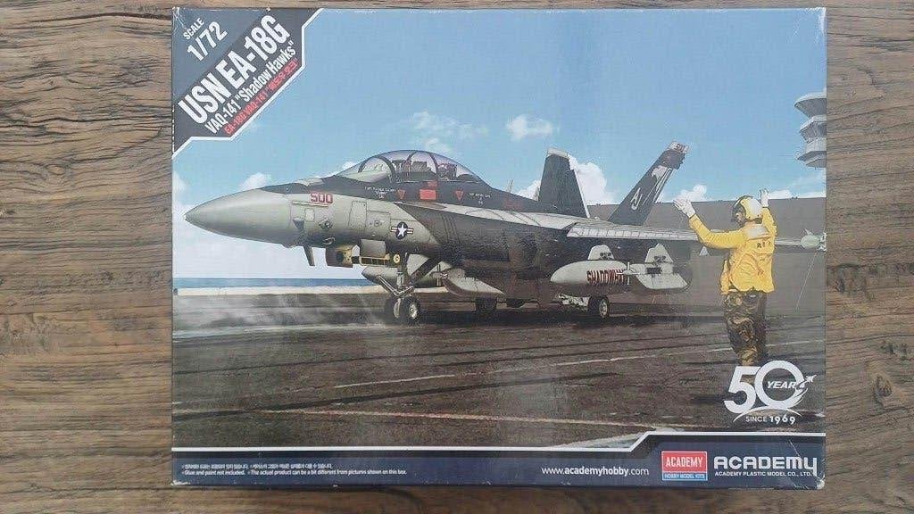 Maquette avion EA-18G Academy, Hobby en Vrije tijd, Ophalen, Nieuw, Vliegtuig