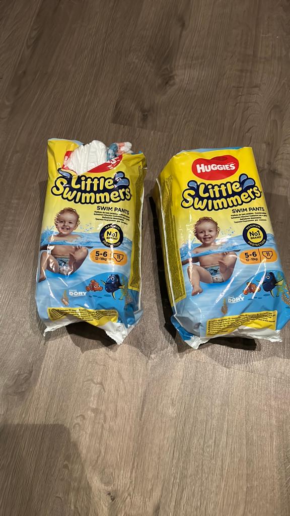 Huggies zwempampers maat 5-6, Enlèvement, Comme neuf
