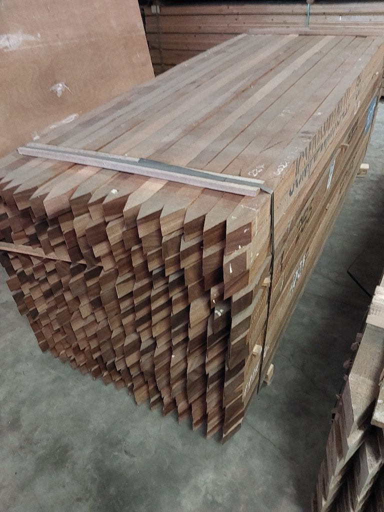 60x60 x 2,70m okan harrdhout 224 stuks pak prijs 10 euro, Ophalen, Nieuw