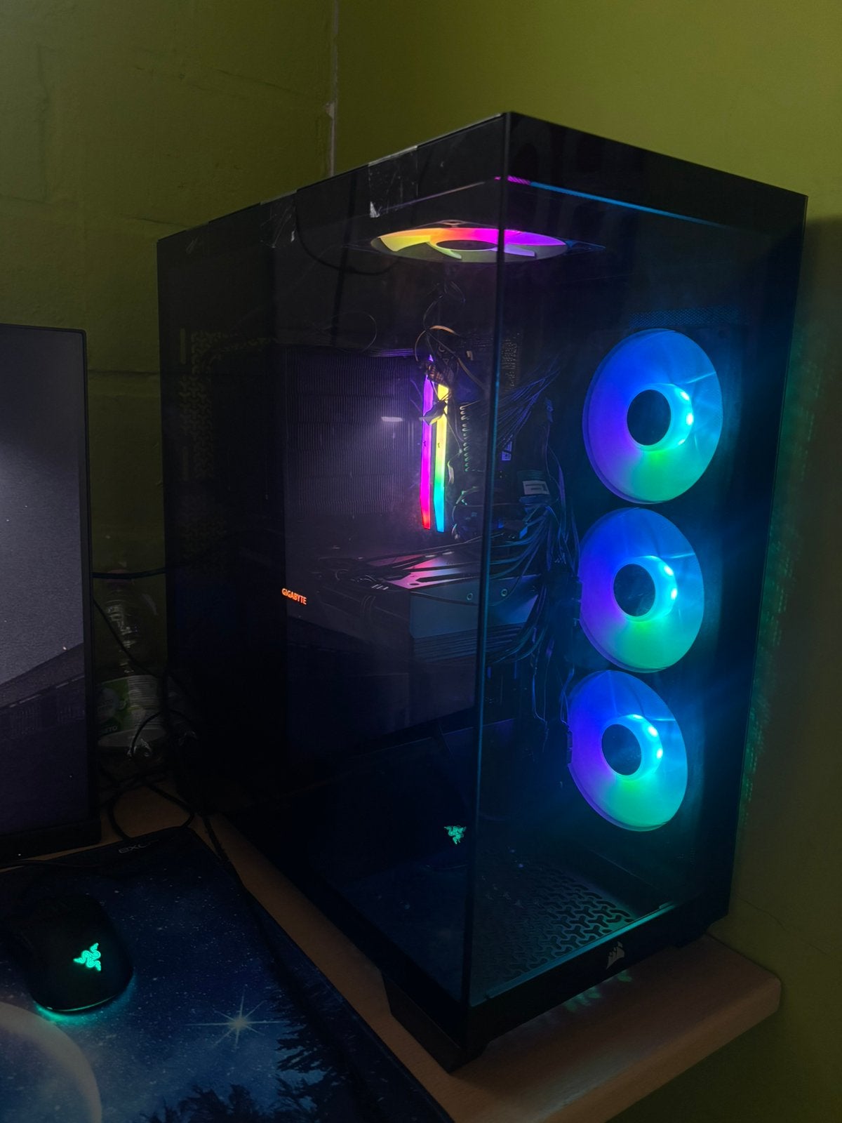 Krachtige Gaming PC – Ryzen 7 7800X3D + RX 7700 XT – RGB, Comme neuf, 4 Ghz ou plus, Enlèvement, Gaming