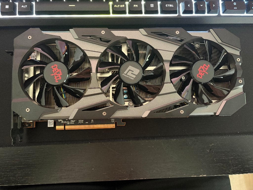 PowerColor RX 5700 XT 8gb Red Devil – Uitstekende staat, Ophalen, AMD, GDDR6, PCI-Express 4