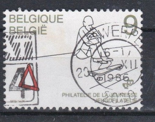 Belge 1986 n 22234, Envoi, Oblitéré