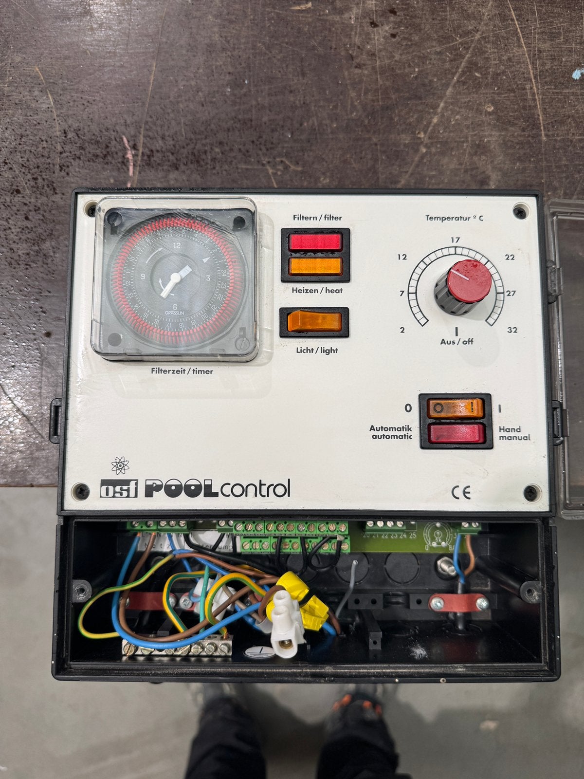 OSF POOLcontrol PC230 Filtersturing, Ophalen, Gebruikt