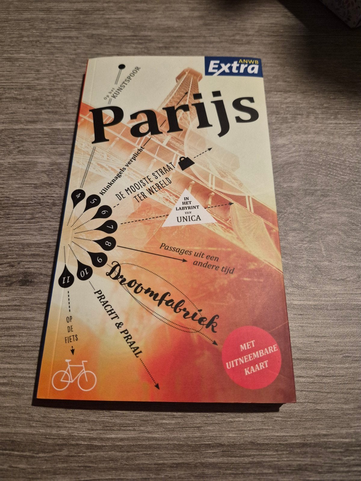 Parijs ANWB extra NIEUW, Boeken, Ophalen, ANWB
