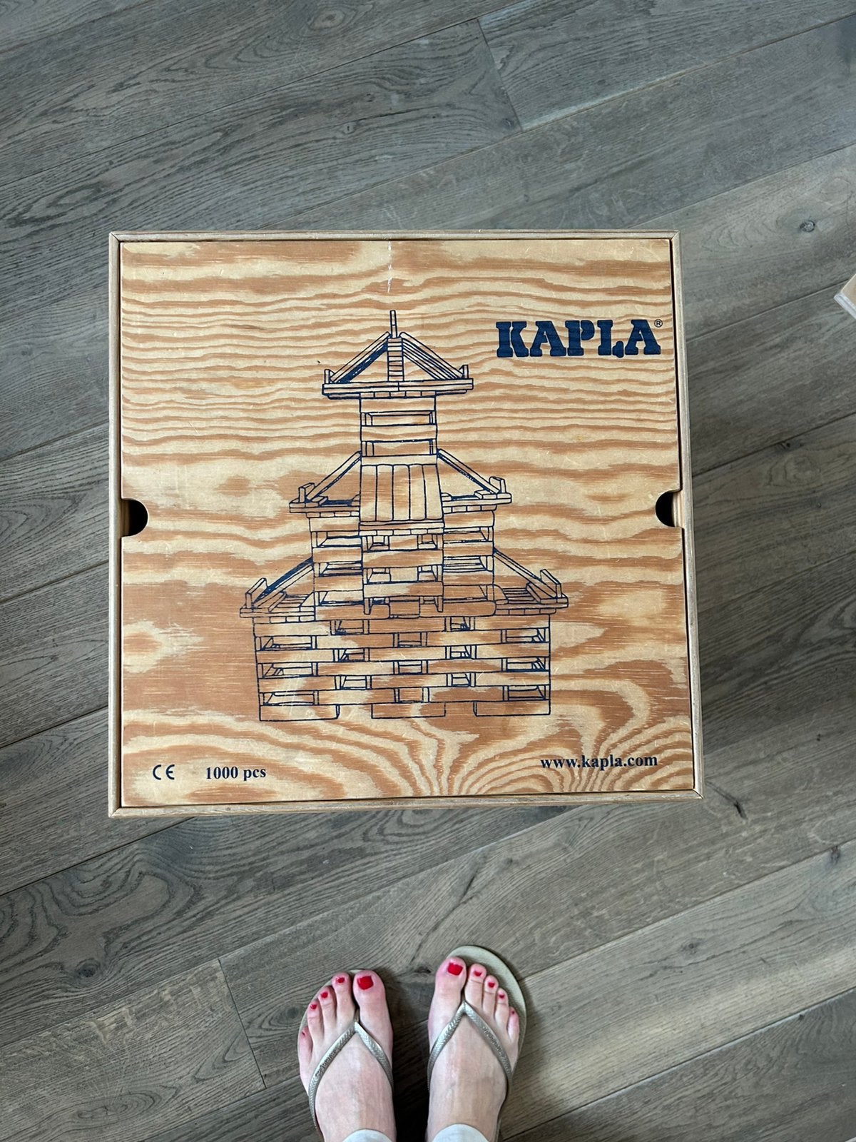 Kapla bouwblokken - 1000 stuks!, Enlèvement, Utilisé