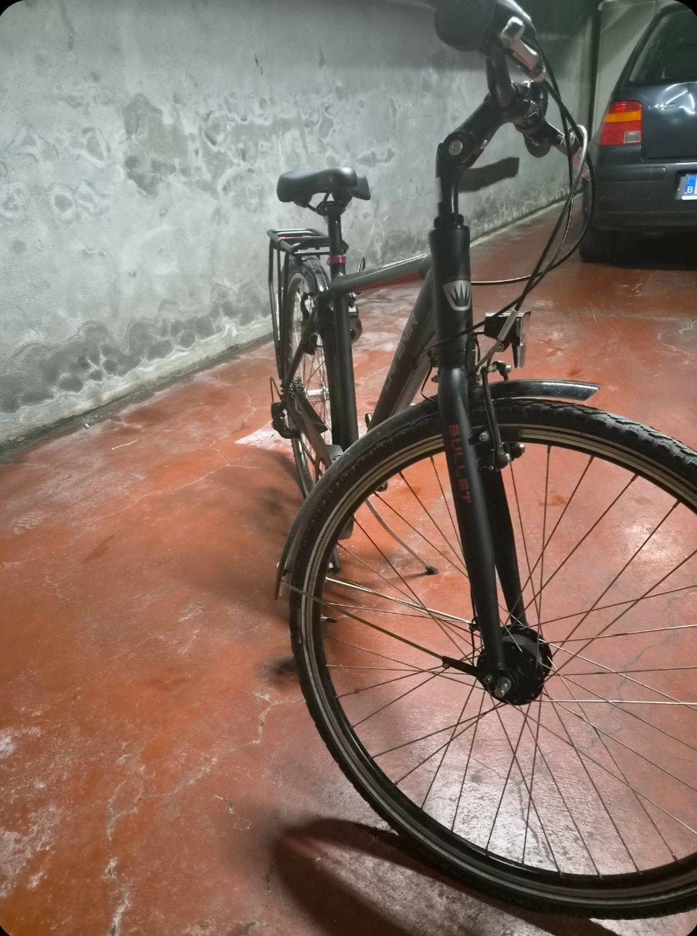 Stadsfiets te koop, Fietsen en Brommers, Minder dan 10 versnellingen, Gebruikt, Velgrem, Overige maten