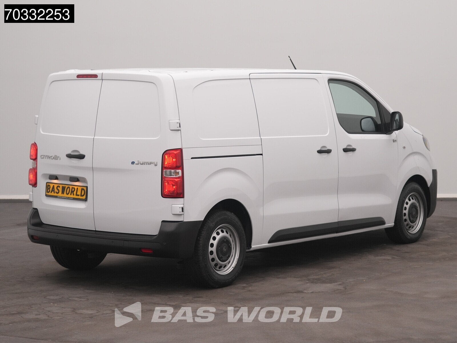 Citroën e-Jumpy 136pk Nwe model 50kWh WLTP 230km 100% Elekt, Stof, Gebruikt, Euro 6, Citroën