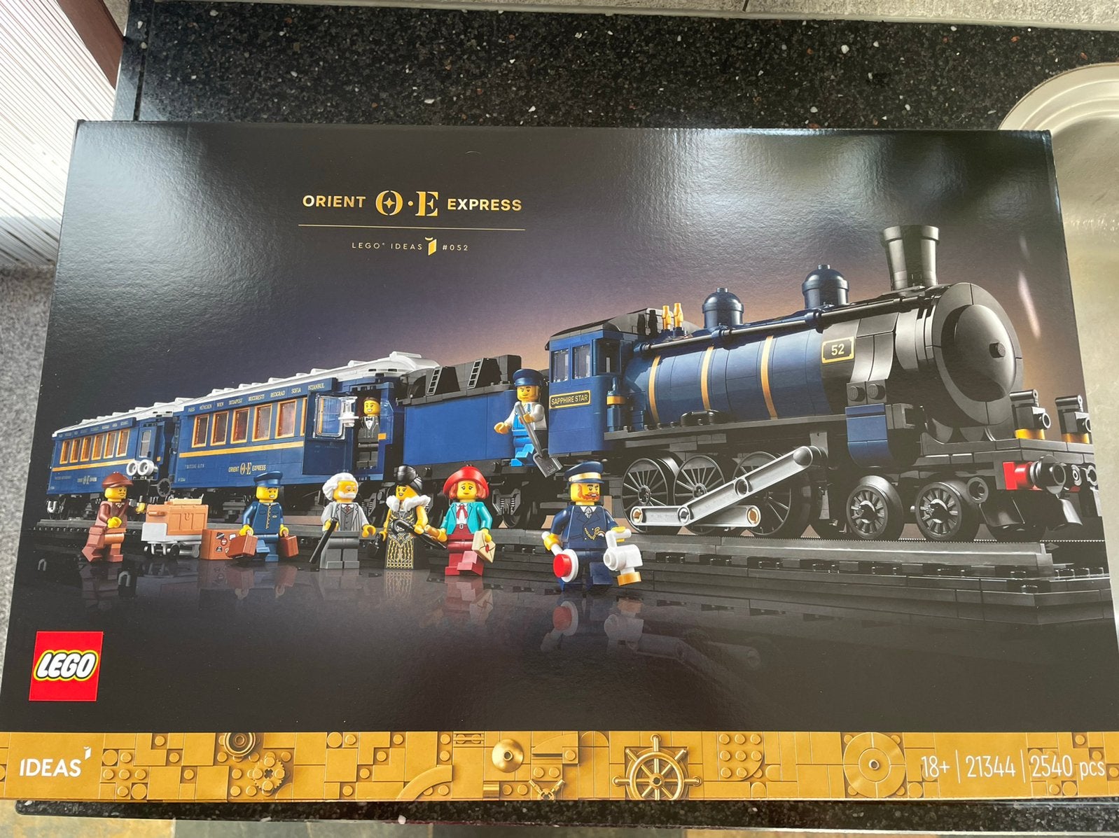 Lego Ideas Orient Express NIEUW - Geseald 21344, Neuf, Enlèvement ou Envoi, Lego, Ensemble complet