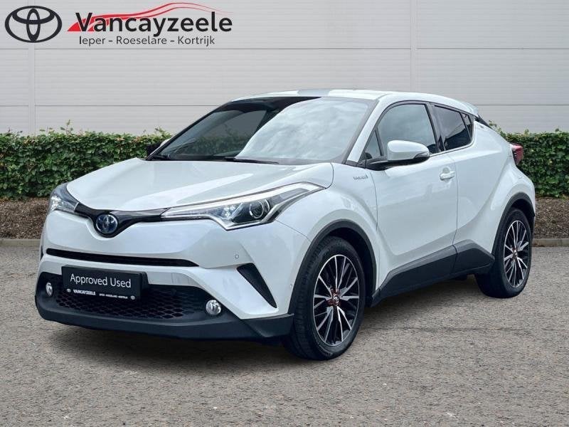 Toyota C-HR C-HIC+afneembare trekhaak+cam+gps+sens V+A, 122 pk, Euro 6, Wit, Bruin