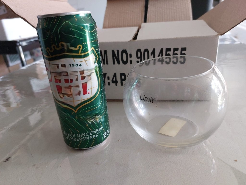 Bolle glaasjes PAKKET, Ophalen, Gebruikt, Transparant, Glas