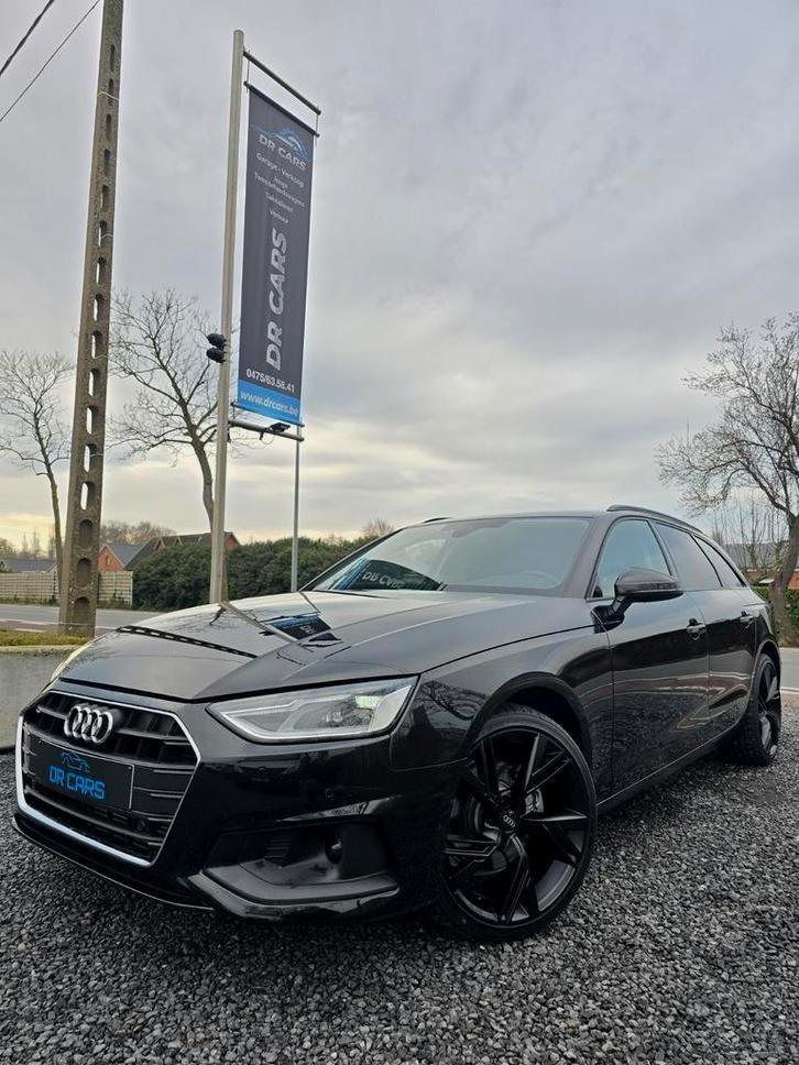 *AUDI A4 AVANT-35TFSI-19"VELGEN//CARPLAY-ANDROID/PDC/CRUIS*, Auto's, 4 cilinders, 1984 cc, A4, Zwart