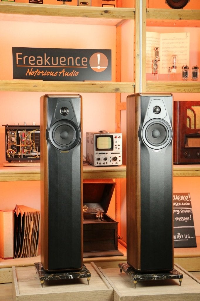 Sonus Faber Maxima Amator TRADE.INRUIL Bezoek Freakuence!, TV, Hi-fi & Vidéo, Enceintes, Enlèvement ou Envoi, Comme neuf, 60 à 120 watts