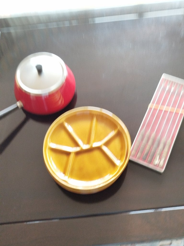 Service à fondue, Enlèvement, Neuf, Brûleur, Service à fondue