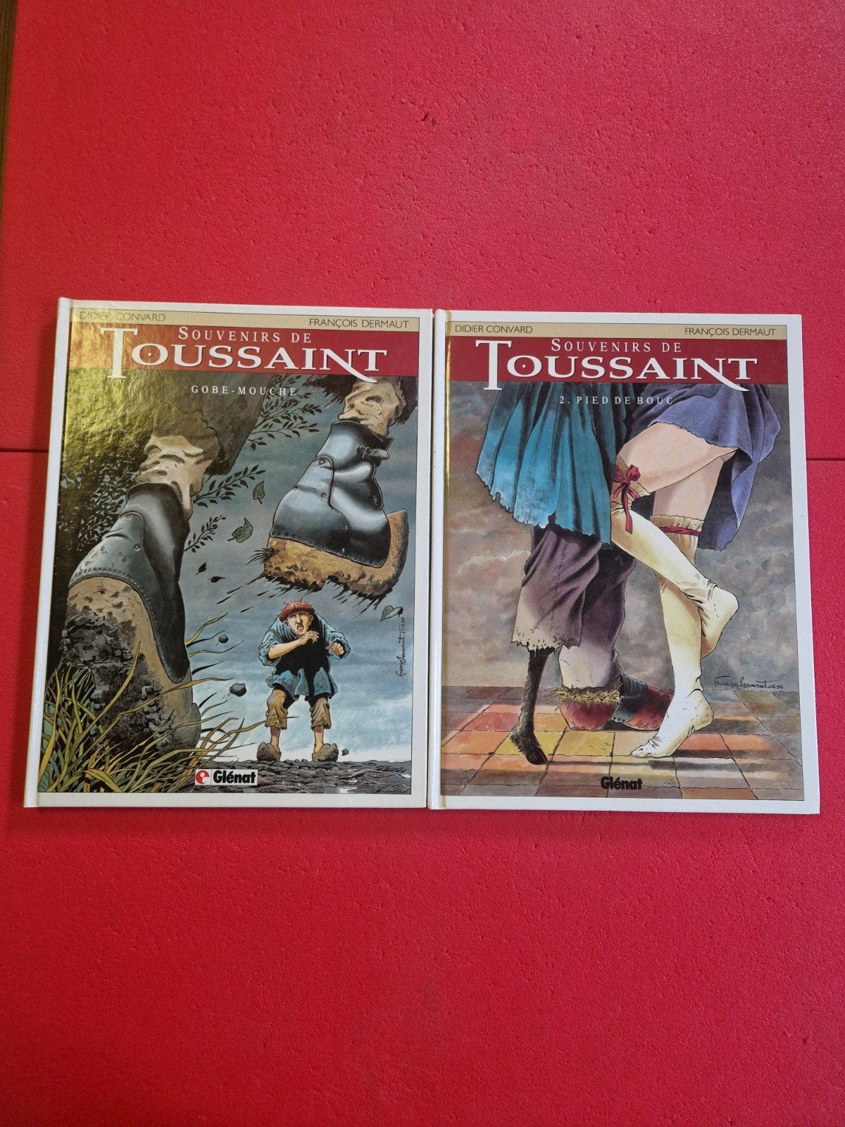 bd souvenirs de Toussaint 1 et 2, Livres, Enlèvement ou Envoi