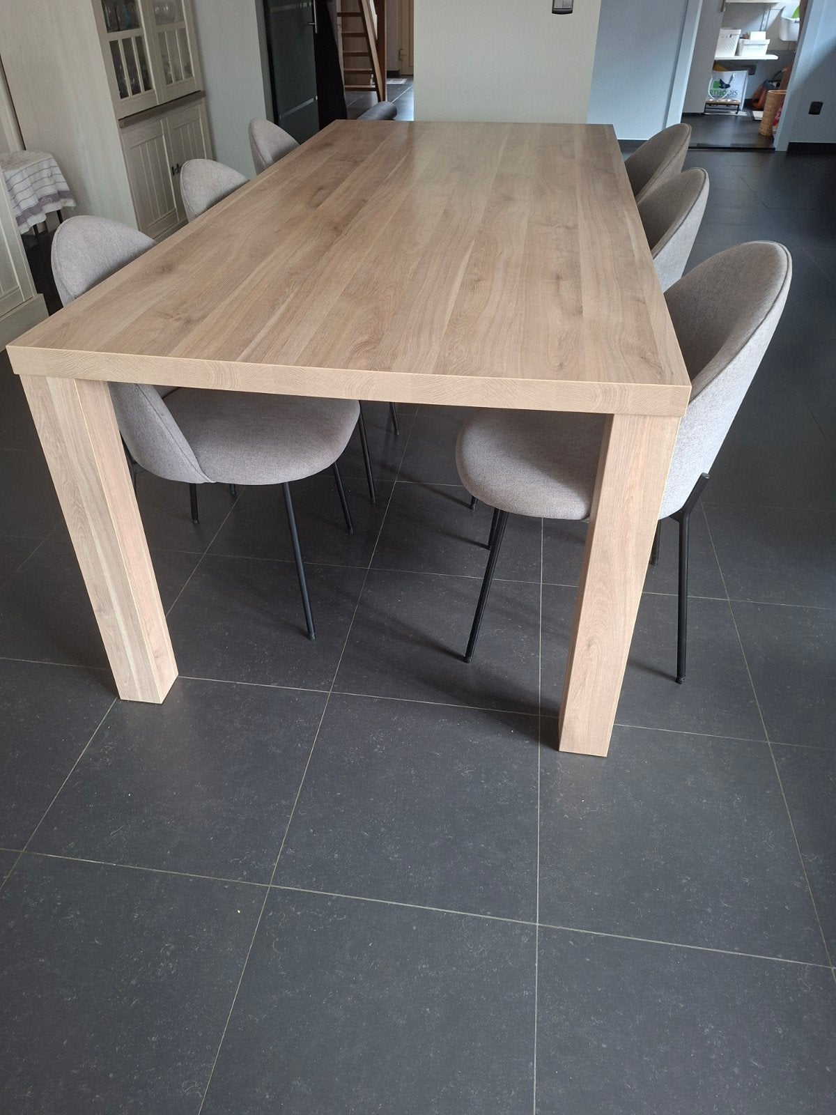 eettafel, Ophalen